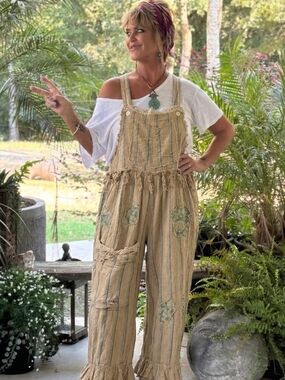 BRAND NEW Jaded Gypsy Desert Song Overalls